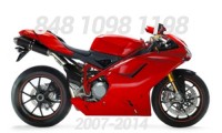 2007-2014 Ducati 848 1098 1198 Fairings
