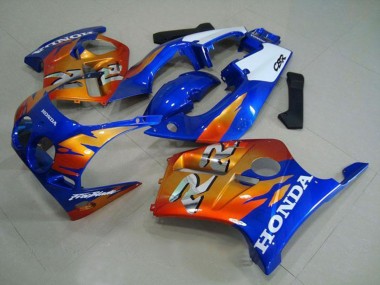 1988-1989 Honda CBR250RR MC19 Motorcycle Fairings - White Blue Orange UK Manufacturers