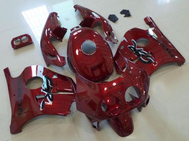 1990-1998 Honda CBR250RR MC22 Motorcycle Fairings - Maroon Red UK Manufacturers