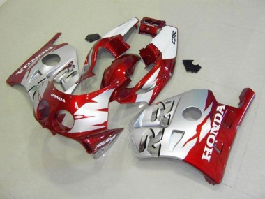 1990-1998 Honda CBR250RR MC22 Motorcycle Fairings - Silver Red UK Manufacturers