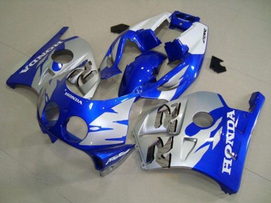 1990-1998 Honda CBR250RR MC22 Motorcycle Fairings - Silver Blue UK Manufacturers