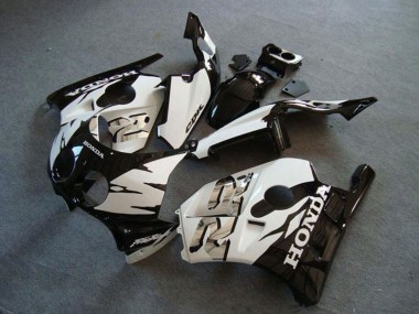 1990-1998 Honda CBR250RR MC22 Motorcycle Fairing - White Glossy Black UK Manufacturers