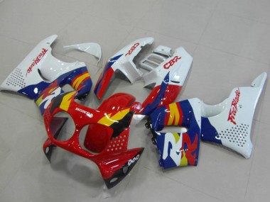 1994-1995 Honda CBR900RR 893 Motorcycle Fairings - White Red Blue Yellow UK Manufacturers