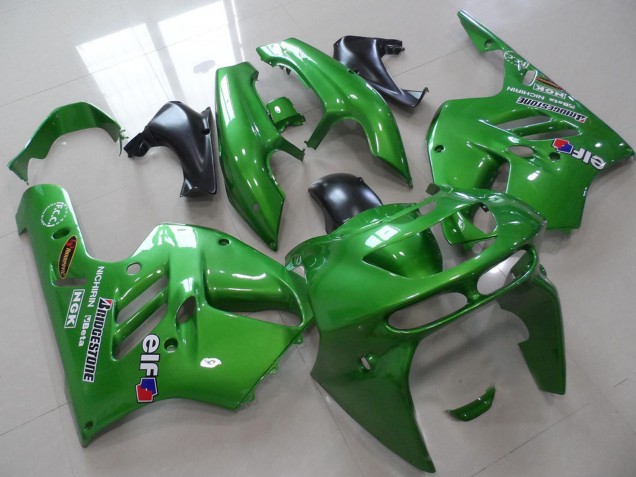 1994-1997 Kawasaki ZX9R Motorcycle Fairings - Green UK Manufacturers