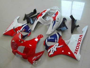 1996-1997 Honda CBR900RR 893 Motorcycle Fairings - White Red Blue UK Manufacturers