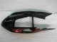 1996-2007 Honda CBR1100XX Blackbird Abs Motorcycle Fairing - Glossy Black Red Flame UK Manufacturers