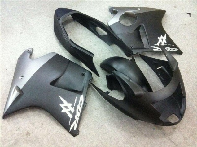 1996-2007 Honda CBR1100XX Blackbird Motorcycle Fairings - Matte Black Silver UK Manufacturers
