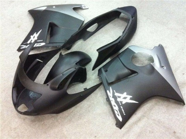 1996-2007 Honda CBR1100XX Blackbird Motorcycle Fairings - Matte Black Silver UK Manufacturers