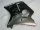 1996-2007 Honda CBR1100XX Blackbird Motorcycle Fairings - Glossy Black Silver Flame UK Manufacturers