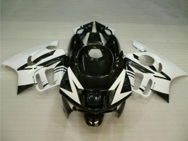 1995-1996 Honda CBR600 F3 Motorcycle Fairings - White Glossy Black UK Manufacturers