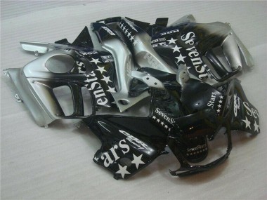 1995-1996 Honda CBR600 F3 Motorcycle Fairings - Silver Glossy Black SevenStars UK Manufacturers