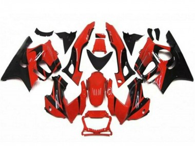 1995-1996 Honda CBR600 F3 Motorcycle Fairing Kit - Red Glossy Black UK Manufacturers