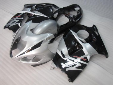1996-2007 Suzuki GSXR 1300 Hayabusa Motorcycle Fairings - Silver Black UK Manufacturers
