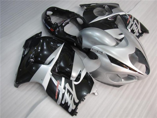1996-2007 Suzuki GSXR 1300 Hayabusa Motorcycle Fairings - Silver Black UK Manufacturers