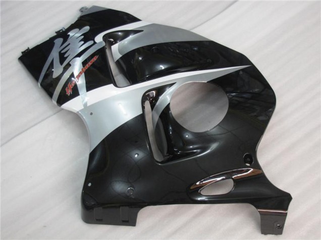1996-2007 Suzuki GSXR 1300 Hayabusa Motorcycle Fairings - Silver Black UK Manufacturers