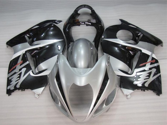 1996-2007 Suzuki GSXR 1300 Hayabusa Motorcycle Fairings - Silver Black UK Manufacturers