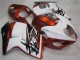 1996-2007 Suzuki GSXR 1300 Hayabusa Motorcycle Fairings - White Orange Black UK Manufacturers
