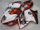 1996-2007 Suzuki GSXR 1300 Hayabusa Motorcycle Fairings - White Orange Black UK Manufacturers