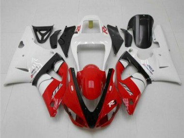 1998-1999 Yamaha YZF R1 Motorcycle Fairings - White Red Black UK Manufacturers