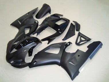 1998-1999 Yamaha YZF R1 Motorcycle Fairings - Matte Black Glossy Black UK Manufacturers