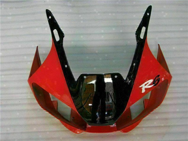 1998-2002 Yamaha YZF R6 Motorcycle Fairing - White Red Glossy Black UK Manufacturers