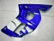 1998-2002 Yamaha YZF R6 Motorcycle Fairings - Blue White UK Manufacturers