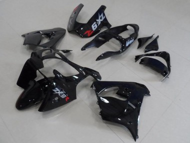 2000-2001 Kawasaki ZX9R Motorcycle Fairing - Glossy Black UK Manufacturers