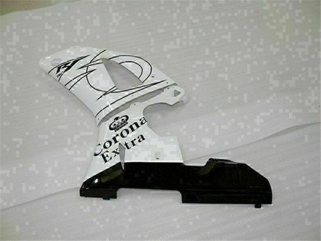 2000-2001 Yamaha YZF R1 Motorcycle Fairings - White Black Corona Extra UK Manufacturers