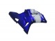 2000-2001 Yamaha YZF R1 Motorcycle Fairing - Blue White UK Manufacturers