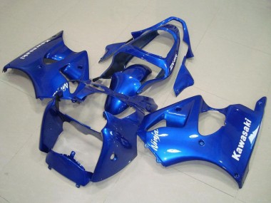 2000-2002 Kawasaki ZX6R Motorcycle Fairings - Blue UK Manufacturers