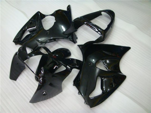 2000-2002 Kawasaki ZX6R Motorcycle Fairings - Glossy Black UK Manufacturers