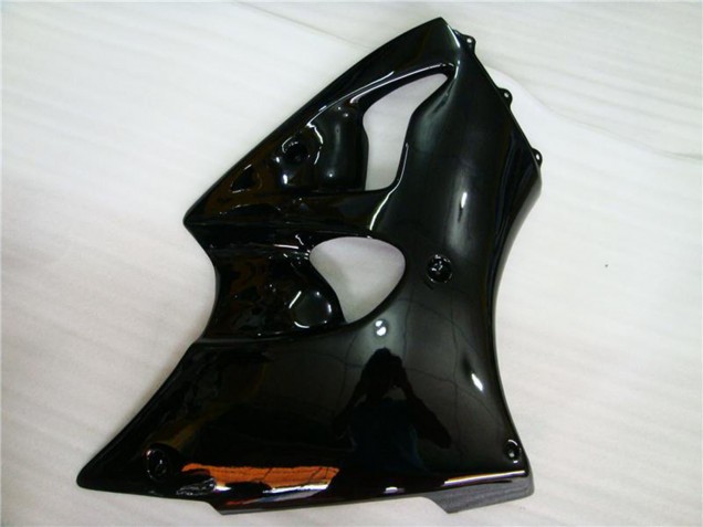 2000-2002 Kawasaki ZX6R Motorcycle Fairings - Glossy Black UK Manufacturers