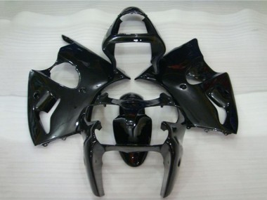 2000-2002 Kawasaki ZX6R Motorcycle Fairings - Glossy Black UK Manufacturers