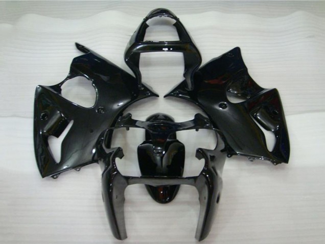 2000-2002 Kawasaki ZX6R Motorcycle Fairings - Glossy Black UK Manufacturers