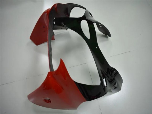 2000-2002 Kawasaki ZX6R Motorcycle Fairings - White Red Glossy Black UK Manufacturers