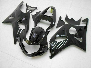 2000-2002 Suzuki GSXR 1000 Motorcycle Fairings - Glossy Black UK Manufacturers