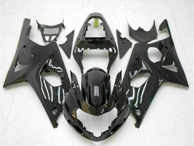 2000-2002 Suzuki GSXR 1000 Motorcycle Fairings - Glossy Black UK Manufacturers