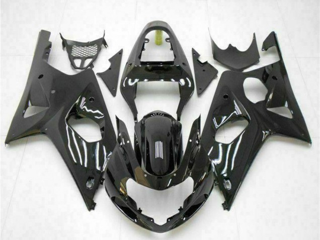 2000-2002 Suzuki GSXR 1000 Motorcycle Fairings - Glossy Black UK Manufacturers