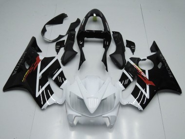 2001-2003 Honda CBR600 F4i Motorcycle Fairing - White Glossy Black F Sport UK Manufacturers