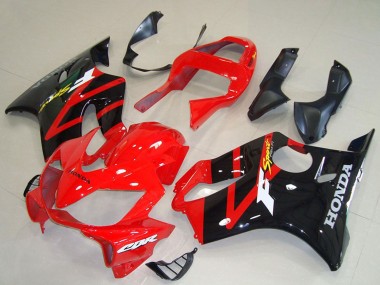 2001-2003 Honda CBR600 F4i Motorcycle Fairing - Red Glossy Black UK Manufacturers