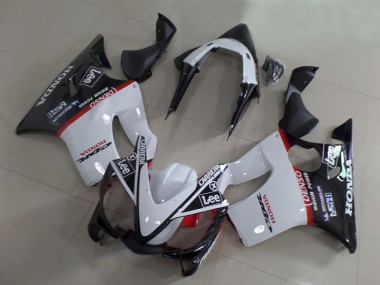 2001-2003 Honda CBR600 F4i Motorcycle Fairings - White Red Glossy Black Carrera Lee UK Manufacturers
