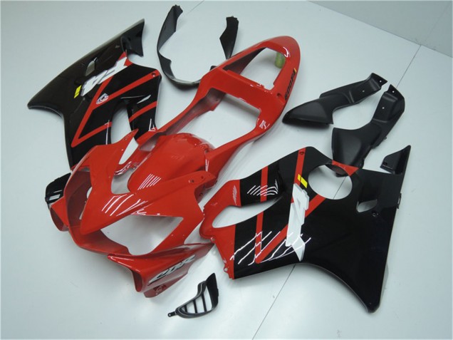2001-2003 Honda CBR600 F4i Bike Fairings - Red Glossy Black UK Manufacturers