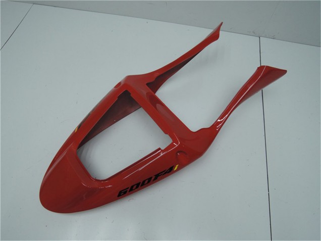 2001-2003 Honda CBR600 F4i Bike Fairings - Red Glossy Black UK Manufacturers