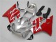 2001-2003 Honda CBR600 F4i Motorcycle Fairings Kits - Silver Red UK Manufacturers