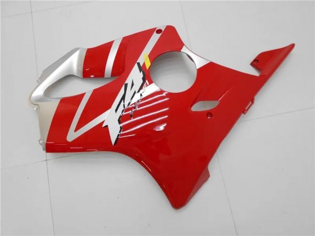 2001-2003 Honda CBR600 F4i Motorcycle Fairings Kits - Silver Red UK Manufacturers