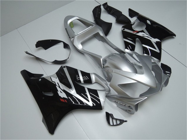 2001-2003 Honda CBR600 F4i Motorcycle Fairing - Silver Glossy Black UK Manufacturers