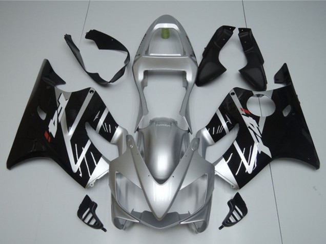 2001-2003 Honda CBR600 F4i Motorcycle Fairing - Silver Glossy Black UK Manufacturers