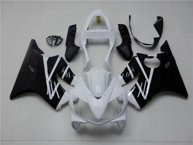 2001-2003 Honda CBR600 F4i Motorcycle Fairing Kits - White Glossy Black UK Manufacturers