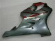 2001-2003 Honda CBR600 F4i Motorcycle Fairing Kits - Silver Red UK Manufacturers