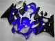 2001-2003 Honda CBR600 F4i Motorcycle Fairing - Blue Glossy Black UK Manufacturers